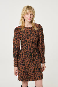 Reese Dress | Burnt Sugar/Black