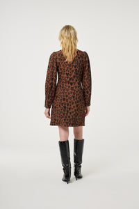 Reese Dress | Burnt Sugar/Black