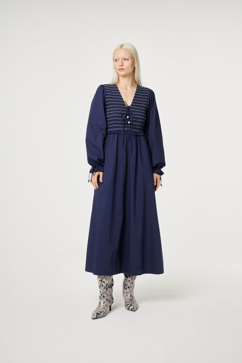 Elouise Dress | Maritime Blue