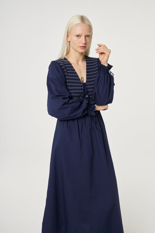 Elouise Dress | Maritime Blue