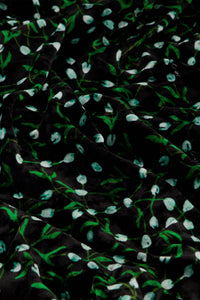 Verolin Dress | Black/Winter Greens