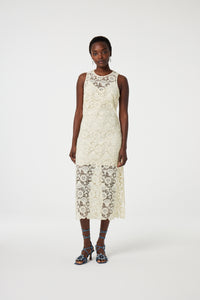 Francis Dress | Cosy White