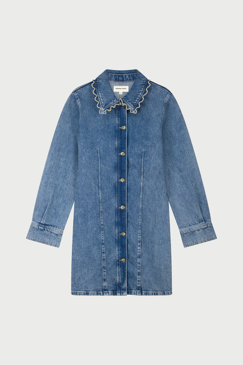 Ina Dress | Mid Blue
