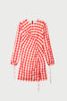 Levi Dress | Tangerine Tango/Cosy White