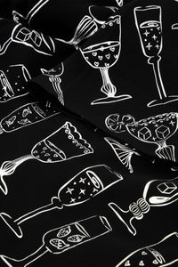 Syllian Dress | Black/Dark Silver