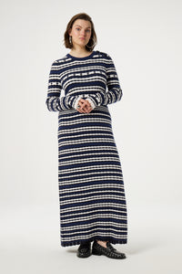 Banda Dress | Multi Stripe