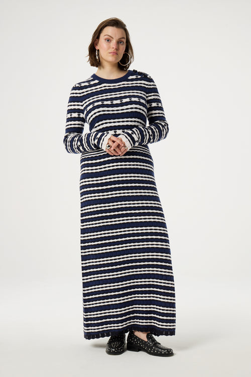 Banda Dress | Multi Stripe