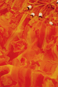 Elou Dress | Orange/Orange