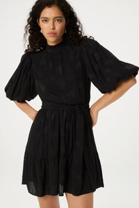 Roxy Jacquard Dress | Black