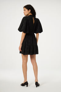 Roxy Jacquard Dress | Black