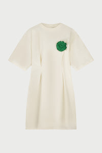 Astan Dress | Cosy White