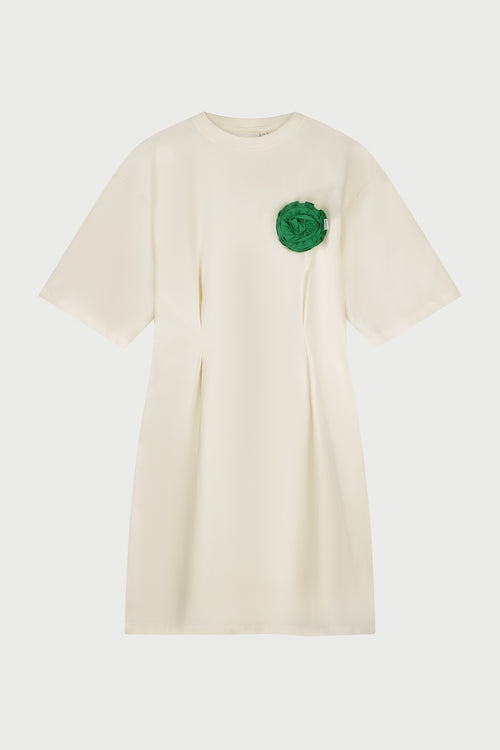 Astan Dress | Cosy White