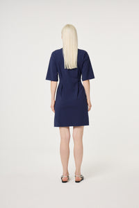 Astan Dress | Maritime Blue