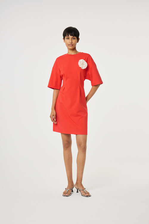Astan Dress | Tangerine Tango