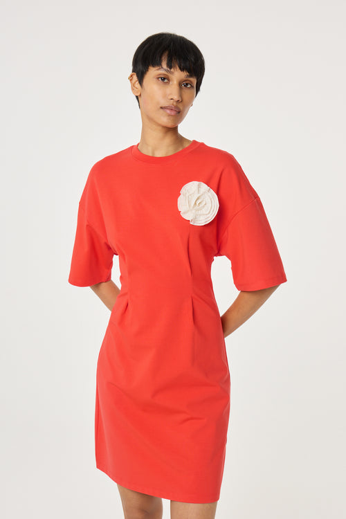 Astan Dress | Tangerine Tango
