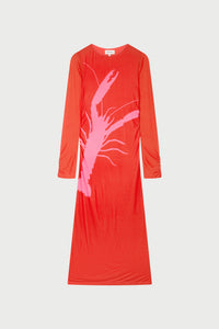 Sionara Dress | Red/Pink