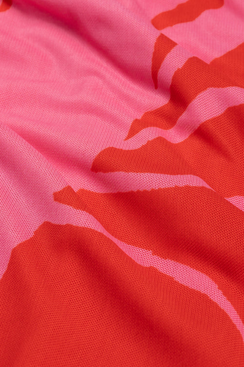 Sionara Dress | Red/Pink