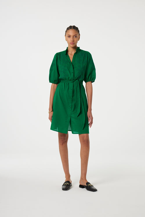 George Dress | Green Glow