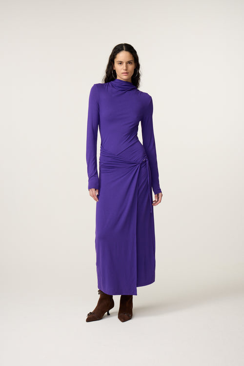Liloe Dress | Deep Purple