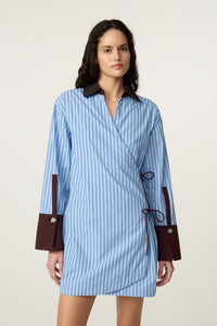 Nova Dress | Multi Blue