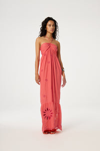 Santana Dress | Tropical Coral