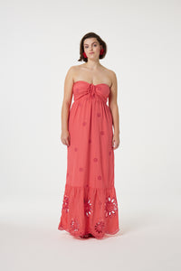 Santana Dress | Tropical Coral