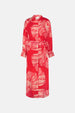 Denis Dress | Warm White/Tropical