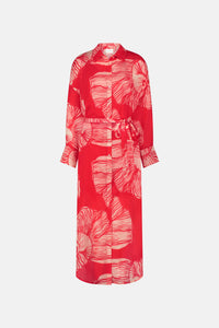 Denis Dress | Warm White/Tropical