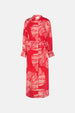Denis Dress | Warm White/Tropical