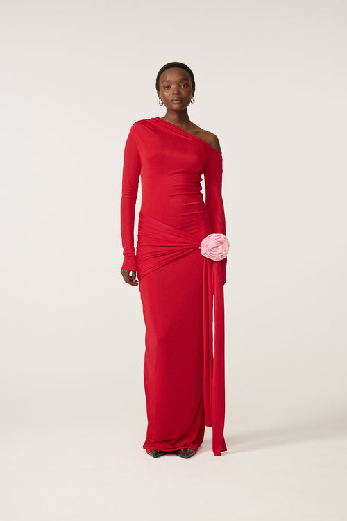 Rouxe Dress | Haute Red