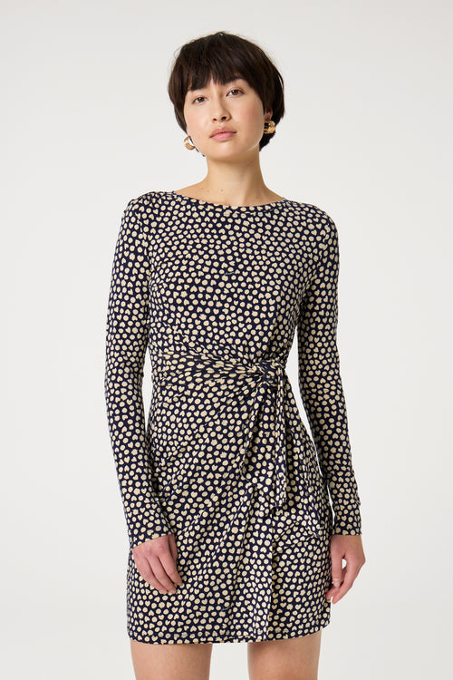 Lilo Short Dress | After Midnight Blue/