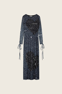 Cardea Dress | Cosy White/Black