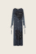 Cardea Dress | Cosy White/Black