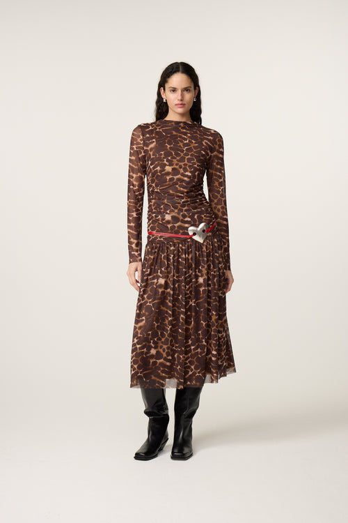 Bello Dress | Toffee/Camel Club