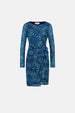 Lilo Short Dress | Blue Lilly/Azure Blu
