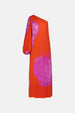 Liliana Dress | Tangerine/Pink Darli
