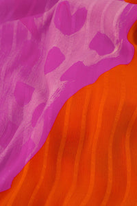 Liliana Dress | Tangerine/Pink Darli