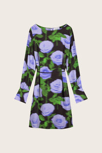 Rosa Dress | Purple/Black