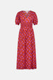 Bonna Dress | Tangerine/Pink Dream