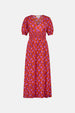 Bonna Dress | Tangerine/Pink Dream