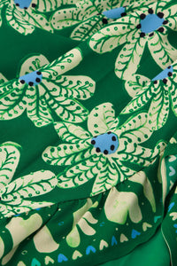 Ariel Dress | Green Glow/Pool Blue
