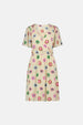 Asha Dress | Warm White/Pink Drea
