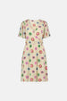 Asha Dress | Warm White/Pink Drea