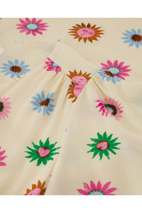 Asha Dress | Warm White/Pink Drea