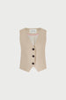 Gigi Gilet | Latte