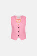 Gigi Gilet | Pink Glow