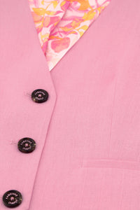Gigi Gilet | Pink Glow