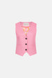 Gigi Gilet | Pink Glow