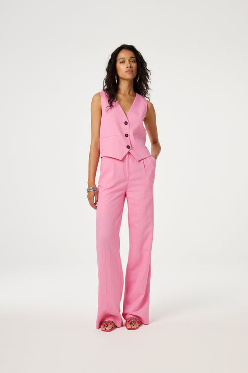 Gigi Gilet | Pink Glow