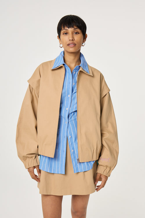 Jay Jacket | Soft Sand